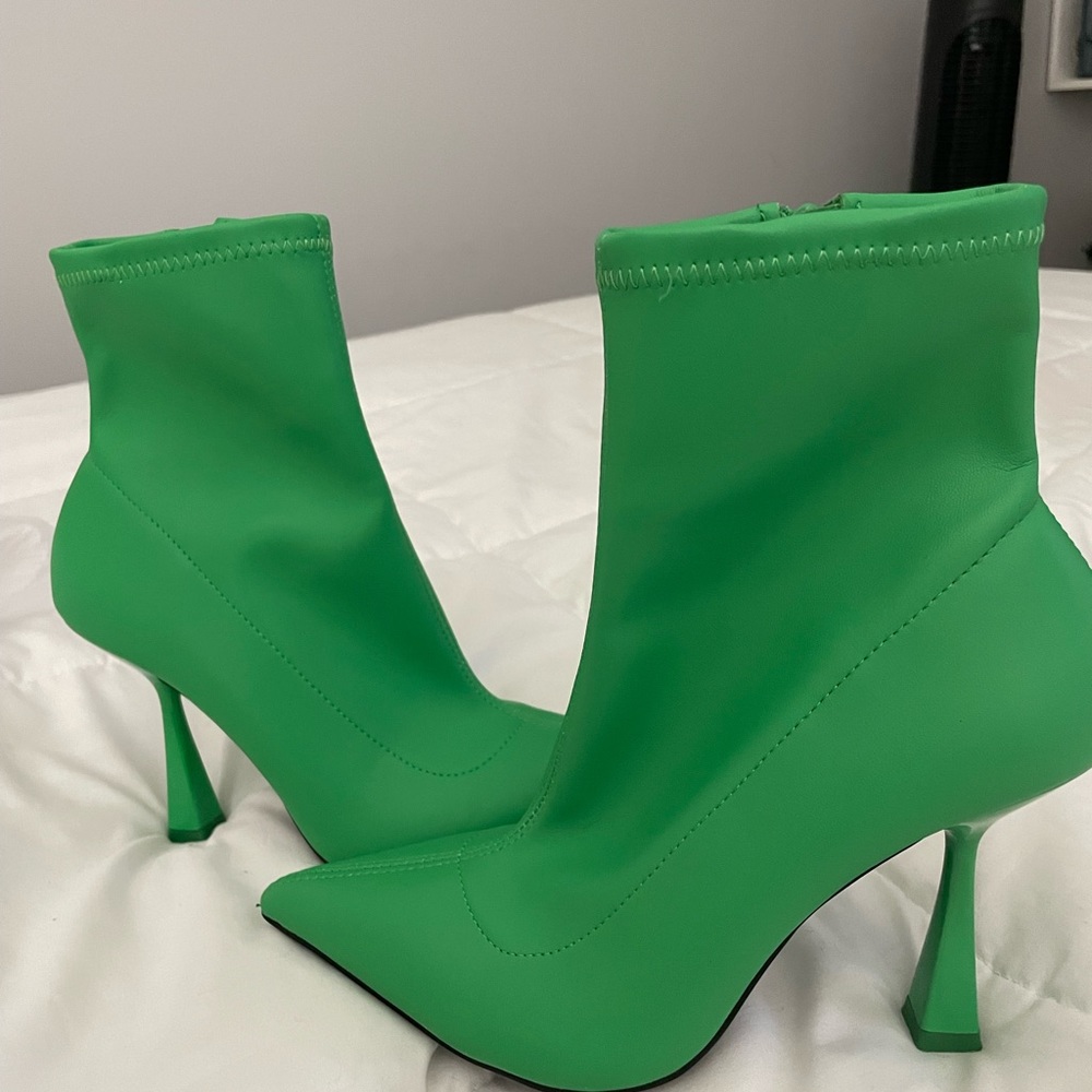 Beautiful green boots
